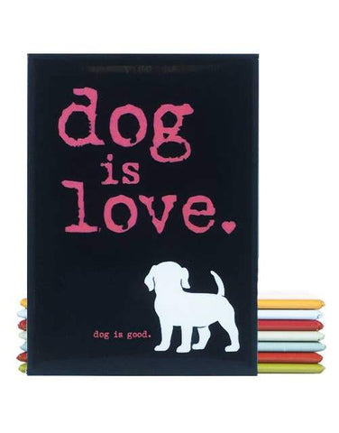 Dog Is Love Fridge Magnet - Canine Compassion Bandanas