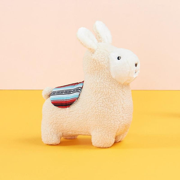Llama Plush Dog Toy - Canine Compassion Bandanas