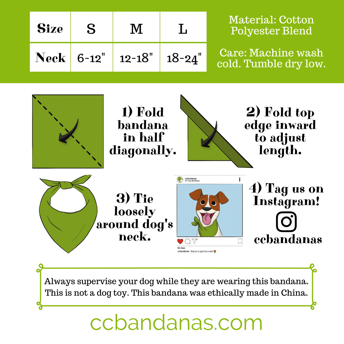 Security sales dog bandana