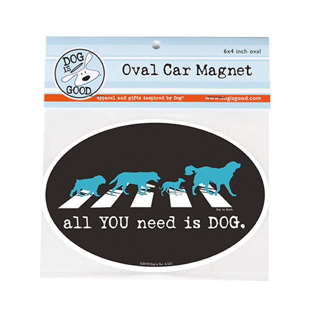 All You Need Is Dog Car Magnet - Canine Compassion Bandanas