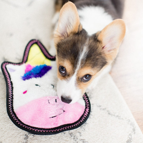Sprinkles Unicorn Dog Toy - Canine Compassion Bandanas