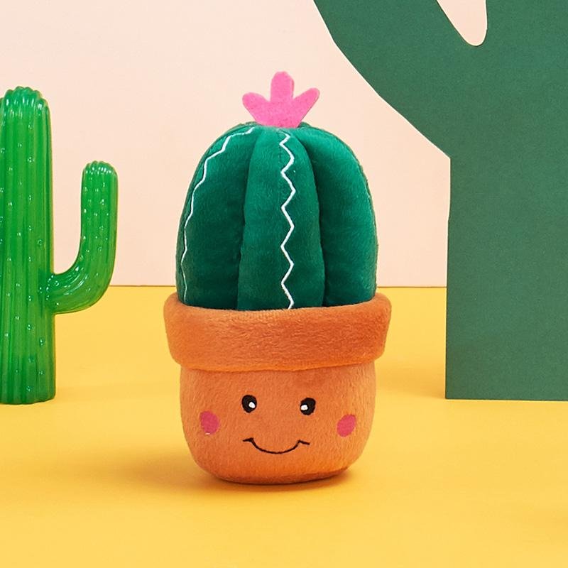 Cactus Plush Dog Toy – Canine Compassion Bandanas